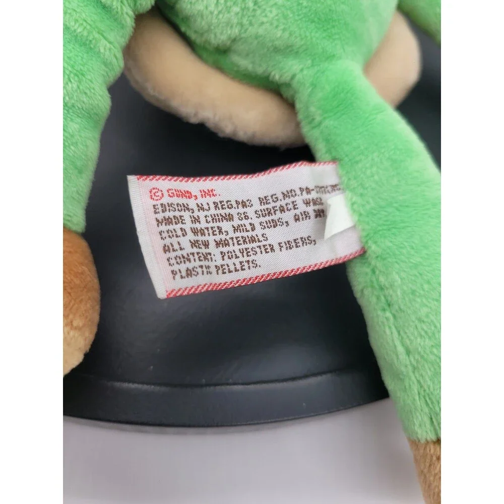 GUND Kids Flopadoodles Tuffy Turtle Plush Toy Green Brown  Animal 60241 8